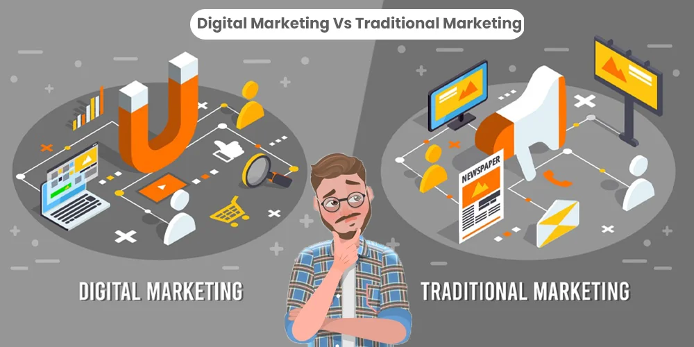 Digital Marketing vs Traditional Marketing – Which one is better?